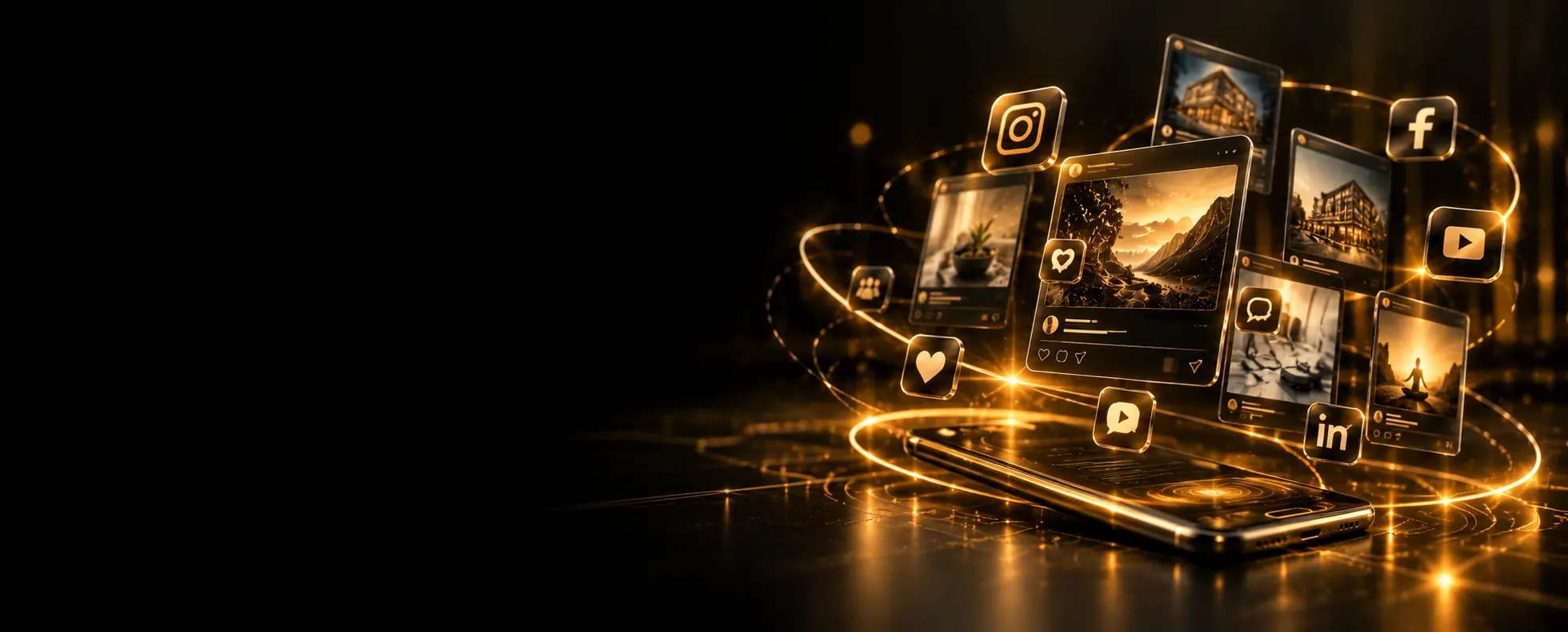 Social media management services for hospitals and healthcare professionals